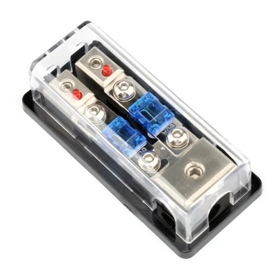 Giá đỡ cầu chì MIDI ANS AFS 2 chiều có đèn LED